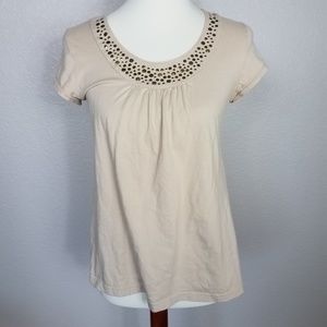 Duo Maternity Short Sleeve Blouse